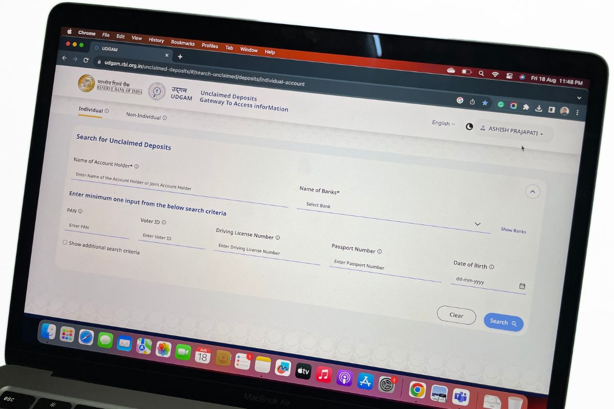 RBI UDGAM Portal: Check if Your Grandparents Left Behind Unclaimed Bank Deposits