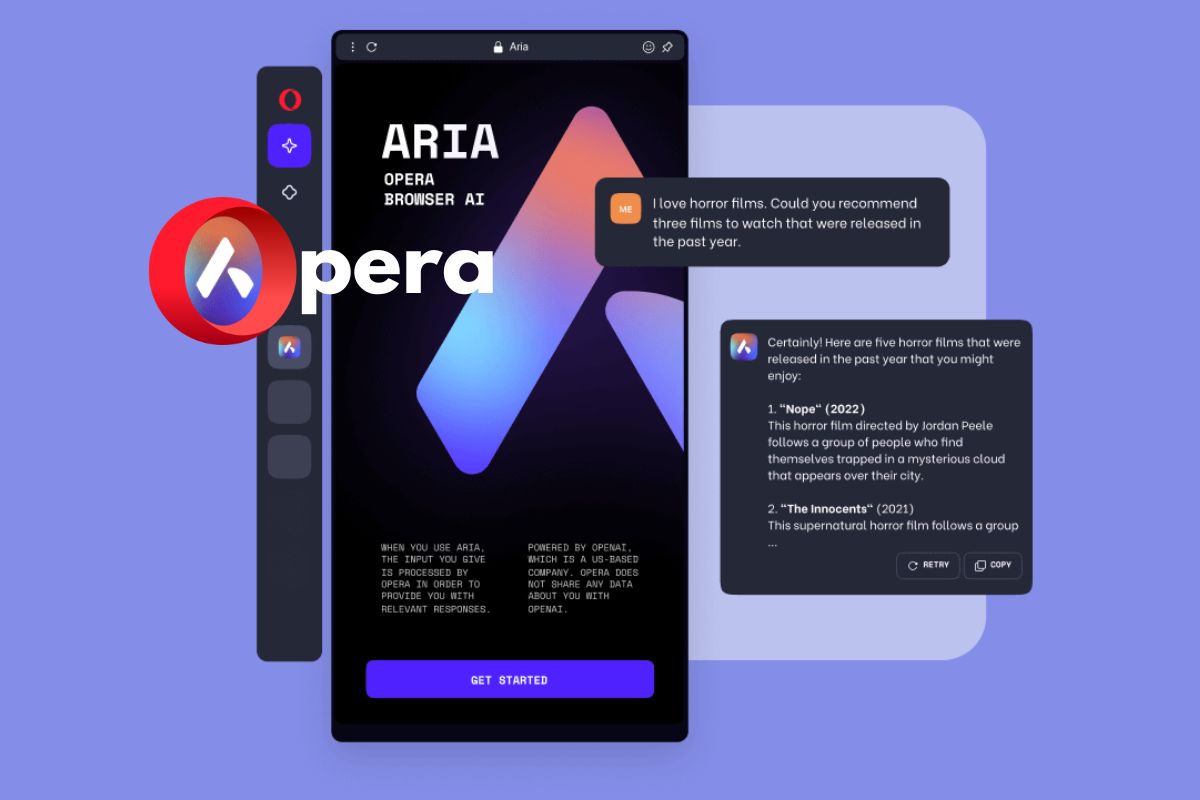 Opera’s iOS Web Browser Now Integrates AI Assistant Aria