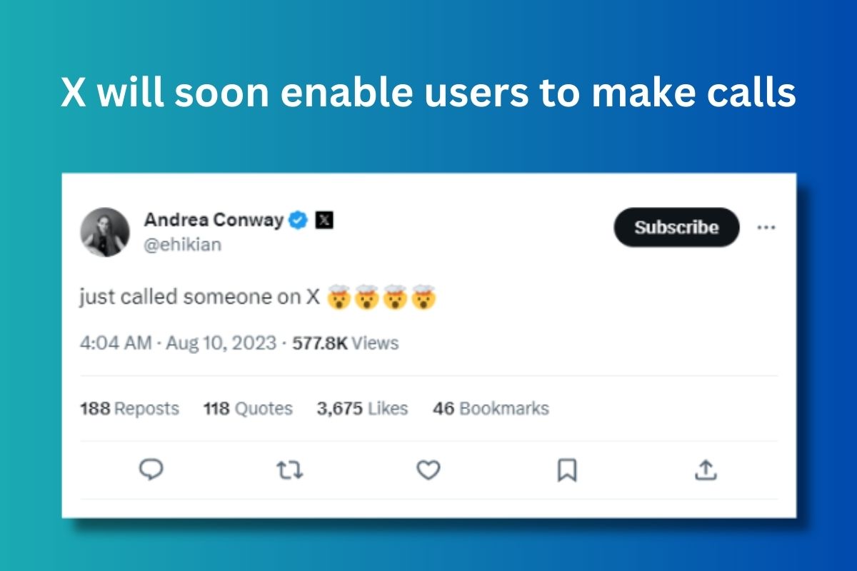 A recent tweet has left people wondering if X will soon enable users to make calls