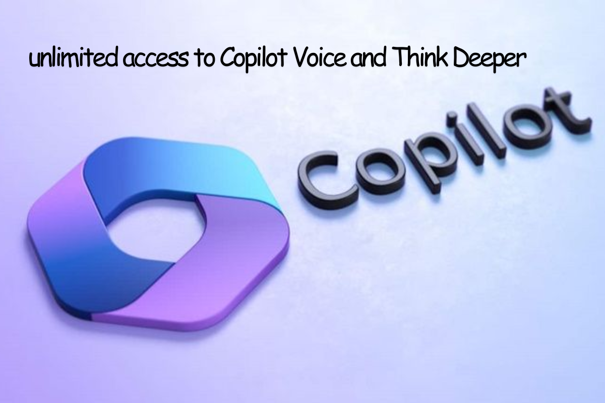 Microsoft offers free, unlimited access to Copilot Voice and Think Deeper